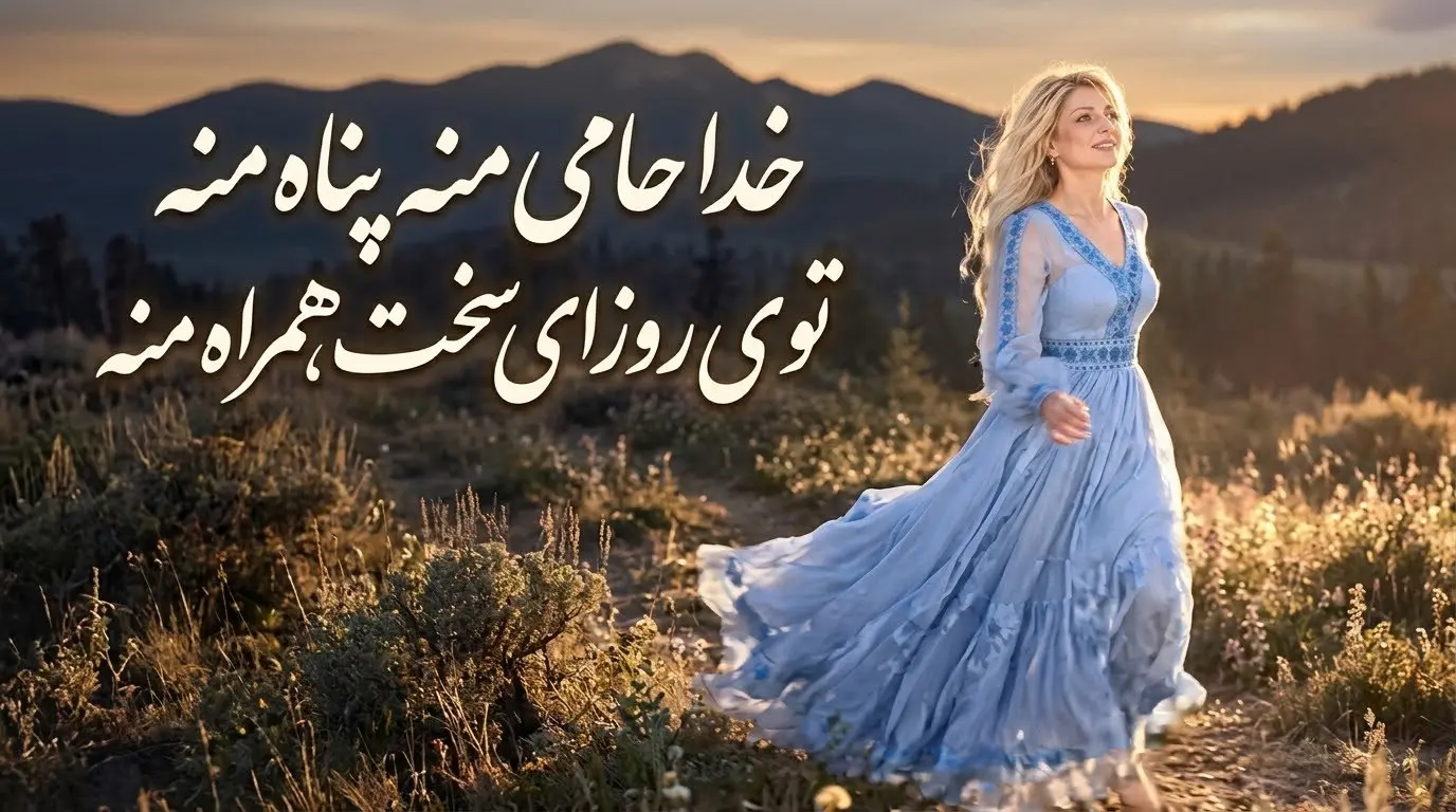 دانلود آهنگ خدا حامی منه پناه منه توی روزای سخت همراه منه هوش مصنوعی